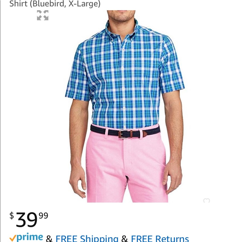Men’s Chaps Button Up - Picture 7 of 7